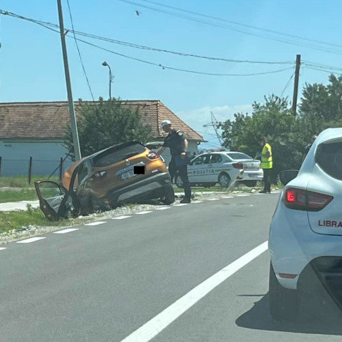 Două femei din Alba, rănite într-un accident rutier în Sibiu