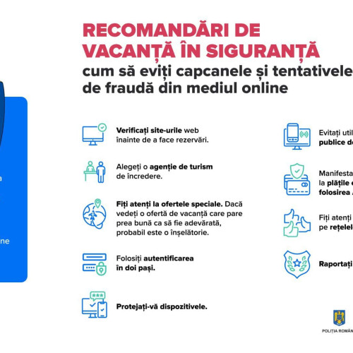 Recomandări pentru siguranța online în vacanță de la instituții române