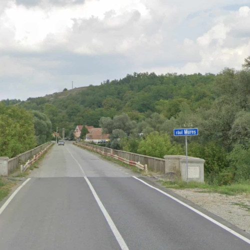 Restricții de circulație pe podul DJ 107 din Teleac, județul Alba