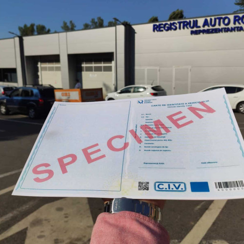 Noul format al Cartei de Identitate a Vehiculului (CIV) este adoptat