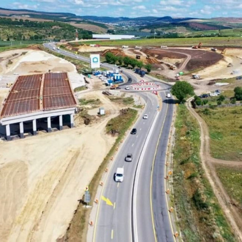 Lotul de cinci kilometri pe drumul expres 4 aproape de Tureni va fi întârziat