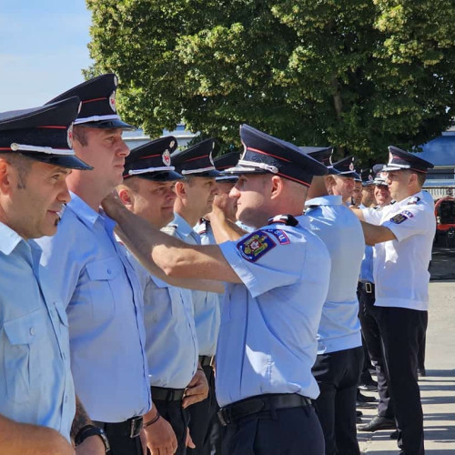 Moment festiv la Inspectoratul pentru Situații de Urgență &quot;Unirea&quot; din județul Alba