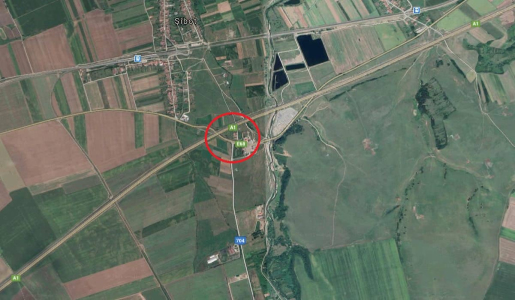 Nod rutier de acces pe autostrada A1 la Cugir