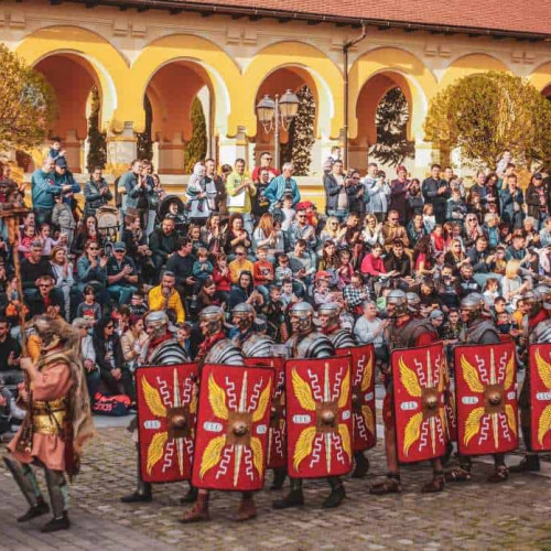 Garda Apulum schimbă ora spectacolelor de reconstituiri istorice