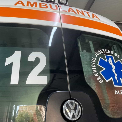 Femeie din Vintu de Jos accidentată de o autoutilitara