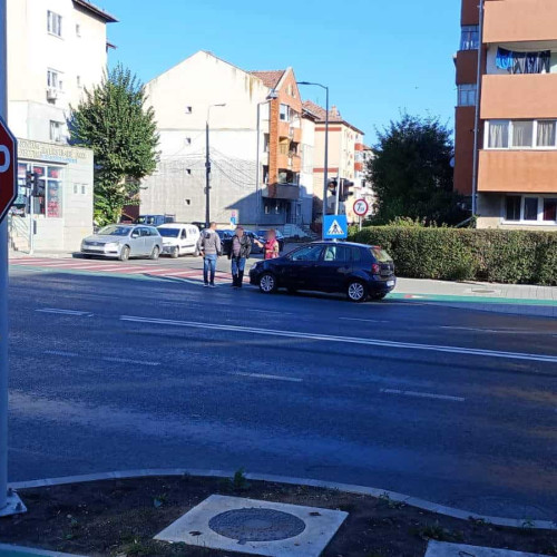 Accident rutier pe strada Republicii din oraș