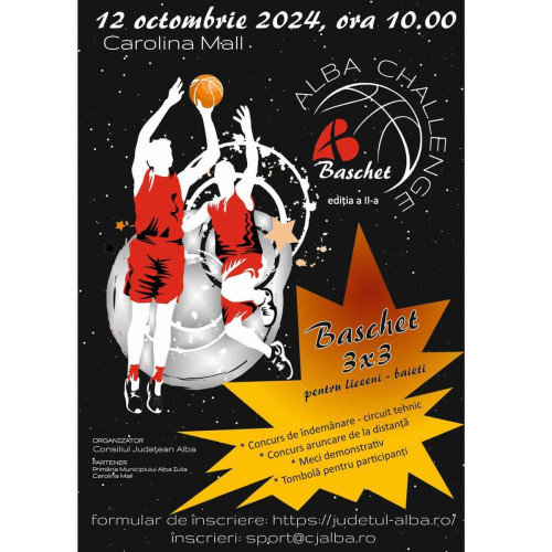 Turneul de Streetball 33 &quot;Alba Baschet Challenge&quot; la Alba Iulia