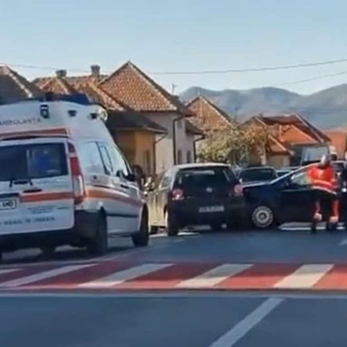 Accident rutier la Alba Iulia, implicate trei autoturisme