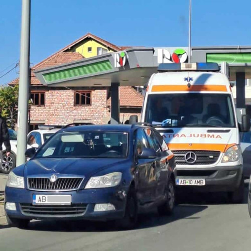 Accident rutier în centrul municipiului Alba Iulia