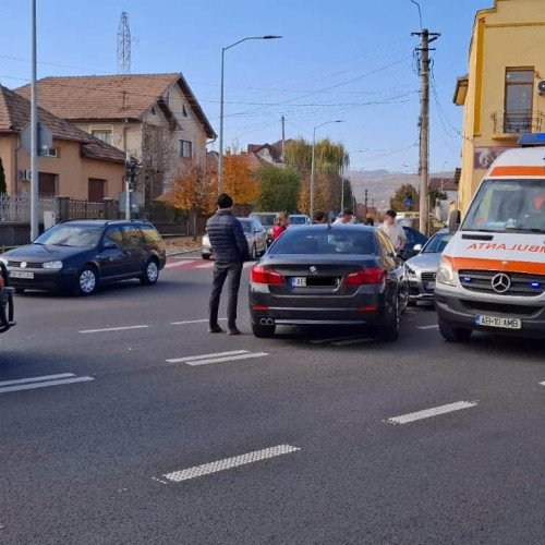 Accident rutier în Alba Iulia