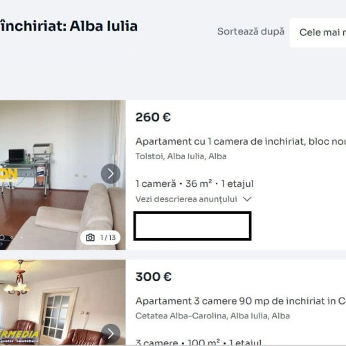 Creșterea prețurilor la chirii în România continuă