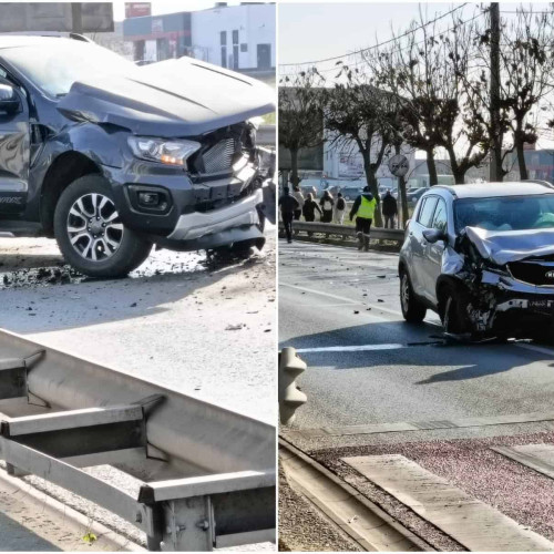 Accident rutier pe Calea Moților din Alba Iulia