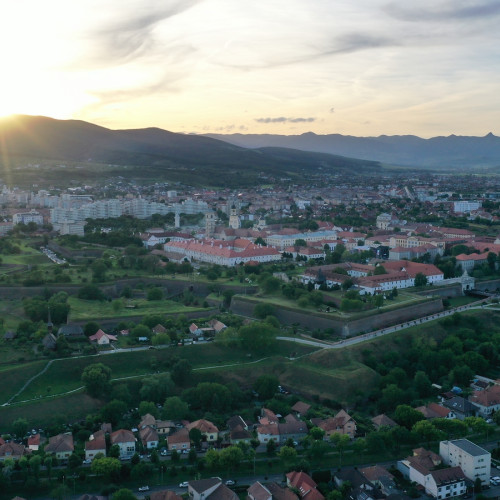 Nou traseu de promenadă pe șanțul exterior al Cetății Alba Carolina