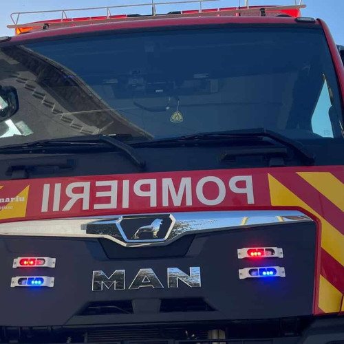 Incendiu de proporții în localitatea Obreja, comuna Mihalt