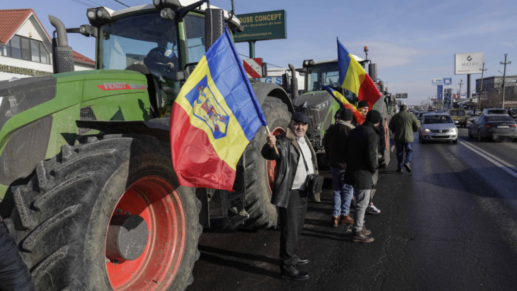 Fermieri și transportatori merg la Ministerul Finanțelor - Poliția raportează blocaje în trafic