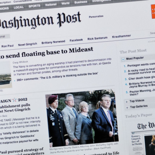 Peste 75.000 de abonati ai The Washington Post au renuntat la subscriptie