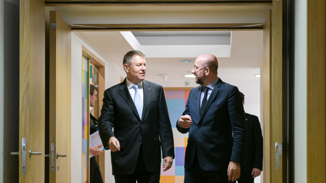 Klaus Iohannis și Charles Michel: Continuăm sprijinul pentru Ucraina