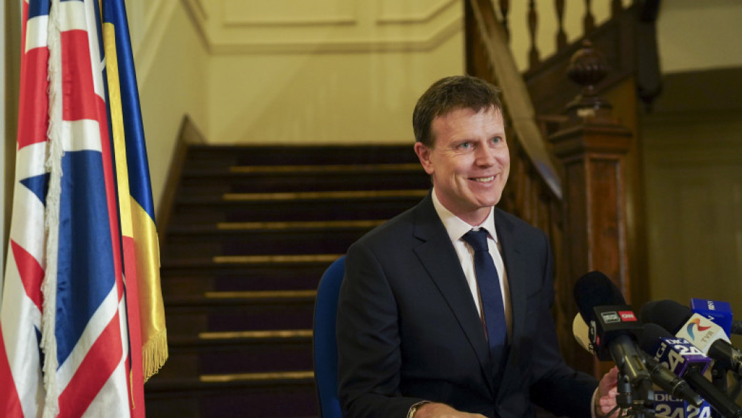 Noul ambasador al Regatului Unit în România își începe mandatul cu prioritățile lui Giles Portman: apărarea și securitatea în regiune