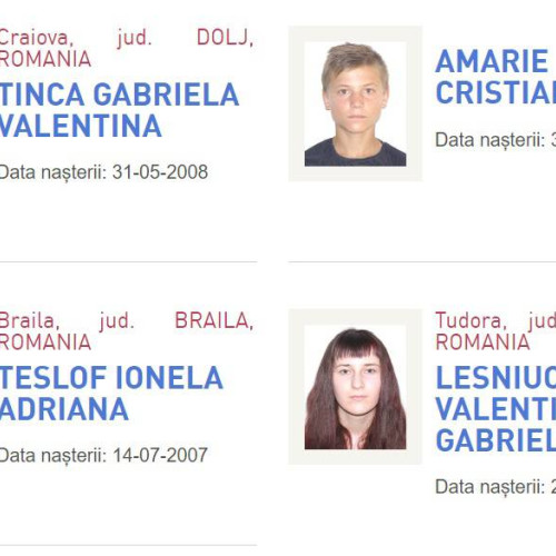 Interpelarea deputatului Todosiu, referitoare la 146 de cazuri nerezolvate de copii dispăruți în România