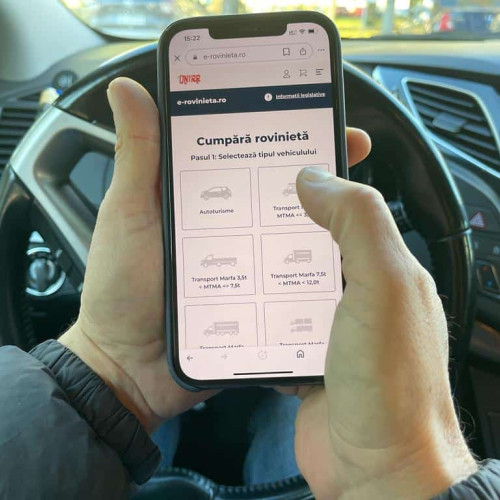 Sistarea emiterei rovinietelor prin SMS pentru un operator din România