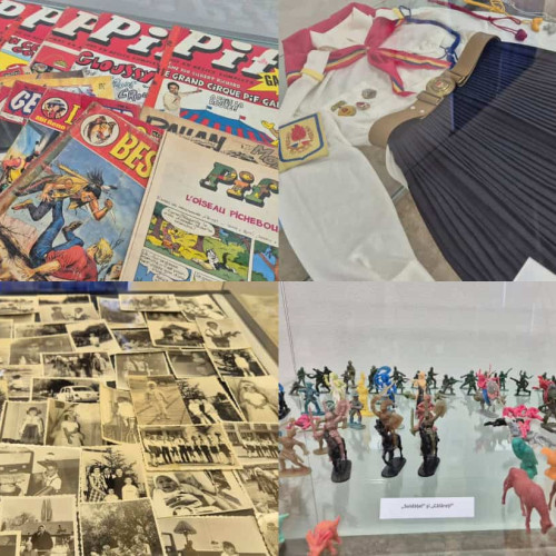 Expozitia &quot;Despre jucării și copilărie (anii 1850-1989)&quot; a fost deschisă vineri la Sala Unirii - Aripa de Nord, marcând astfel Ziua Internațională a Copilului. Potrivit alba24.ro,evenimentul prezintă obiecte din colecția Muzeului Național al Unirii Alba Iulia, dar și din colecții private. Vizitatorii pot admira fotografii, reviste celebre precum Pif, jucării și colecții de timbre.