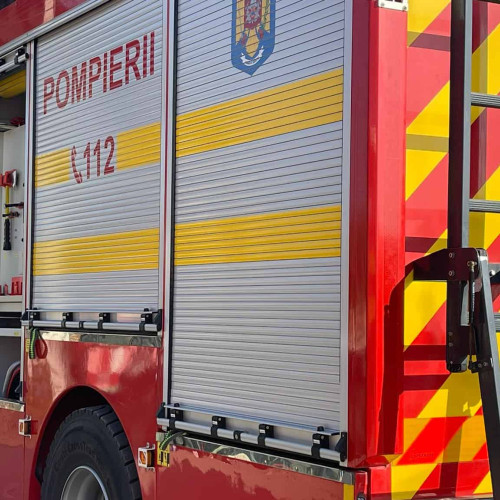 ACCIDENT RUTIER în giratoriul de la Sântimbru: Două autoturisme implicate