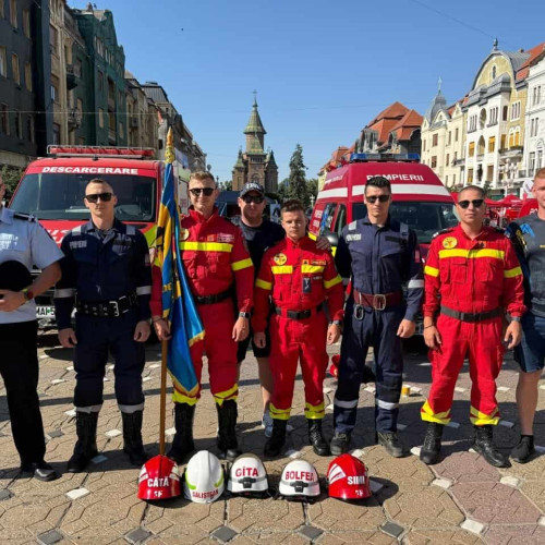Echipa ISU Alba participă la Competiția Națională de Descarcerare și Acordare a Primului Ajutor Calificat, la Timișoara