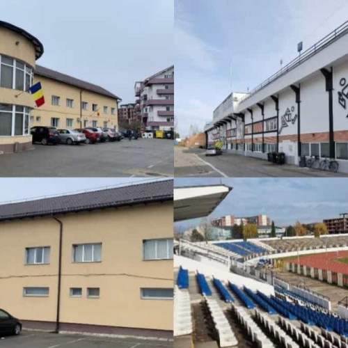 Modernizări în complexul stadionului ”Cetate” din Alba Iulia, renovarea clădirilor administrative având un buget estimat