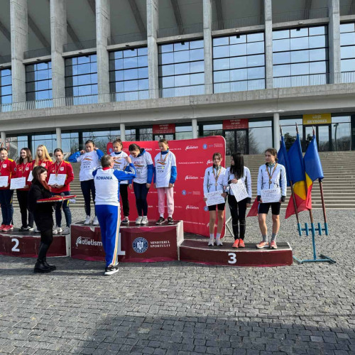 Patru medalii pentru CS Unirea Alba Iulia, două de aur la Campionatele Naționale de Marș