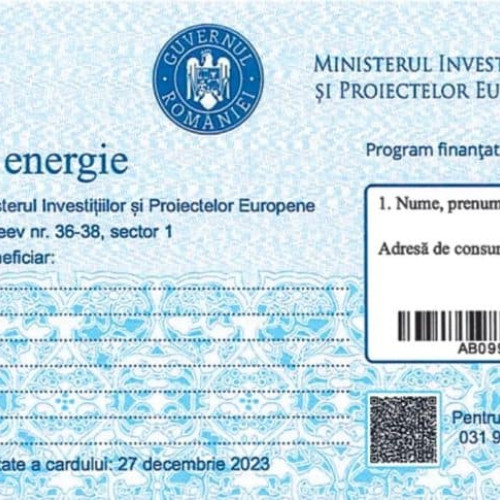 Cardurile de energie expiră în curând. Românii trebuie să cheltuie banii rămași neutilizați. Proiect de ordonanță pentru retragerea numerar a sumelor restante.