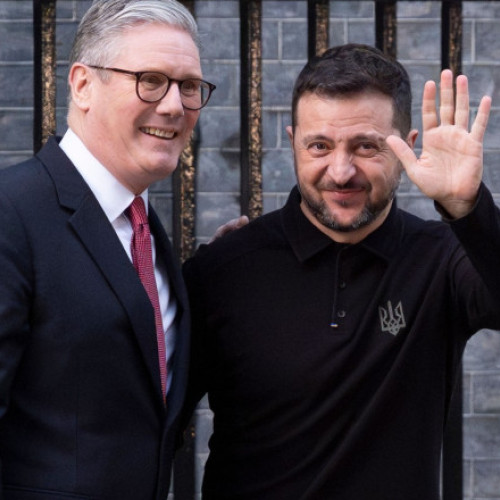 Volodimir Zelenski continuă turneul european înaintea întâlnirii dintre Trump și Putin. Liderul de la Kiev merge la Londra