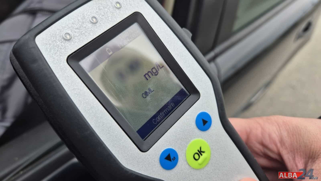 Bărbat de 49 de ani prins conducând cu alcoolemie în lancram