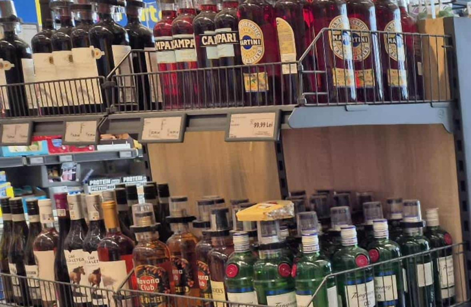 Un bărbat din Alba Iulia, arestat după furturi repetate de băuturi alcoolice