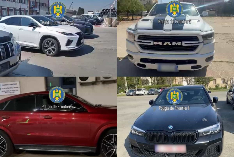 Peste 130 de autovehicule furate au fost descoperite la frontieră, în ultimele opt luni. Majoritatea mașinilor, din clasa de lux