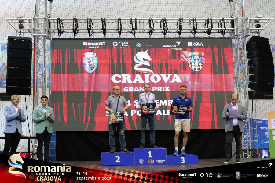 FOTO: Șahistul albaiulian Mihnea Costachi, un nou succes în cadrul Grand Prix Romania