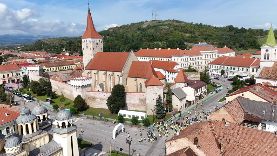 Aiud a găzduit un eveniment sportiv caritabil dedicat sănătății și naturii