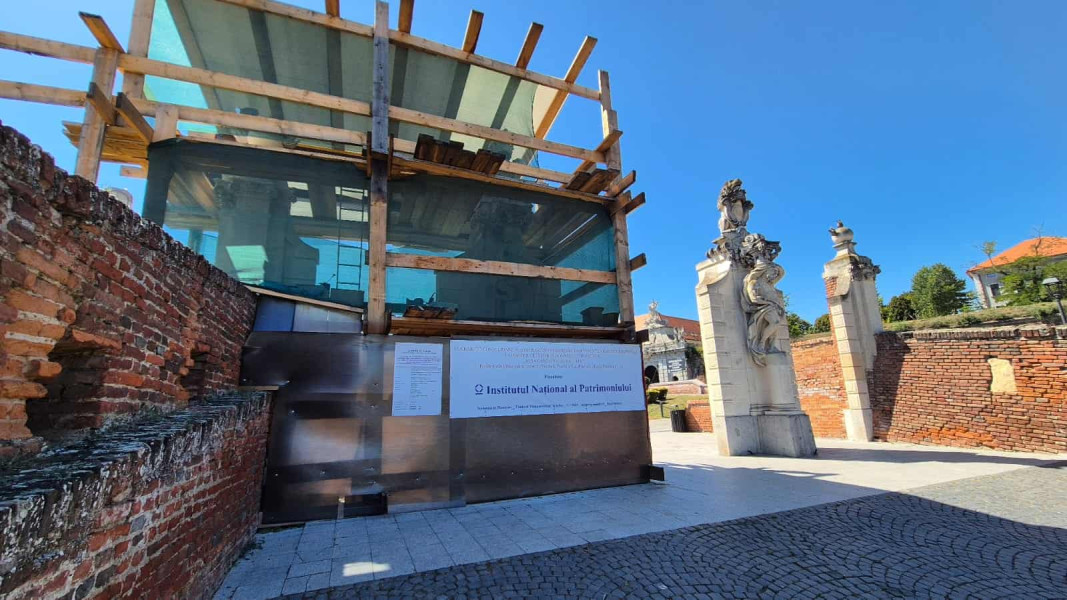 Proiect de restaurare a porților Cetății Alba Carolina, în curs de desfășurare