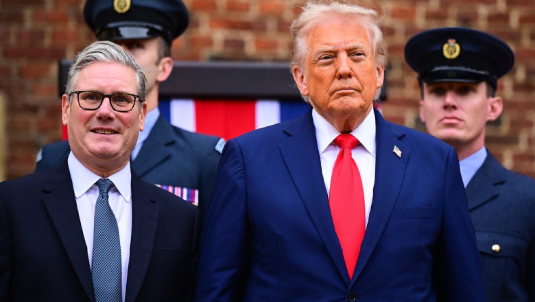 Donald Trump a discutat cu Keir Starmer la Chequers în a doua zi a vizitei în Marea Britanie