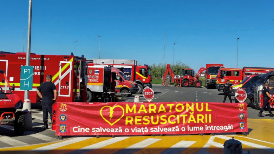 Prima ediție locală a Maratonului Resuscitării, la Craiova, sâmbătă