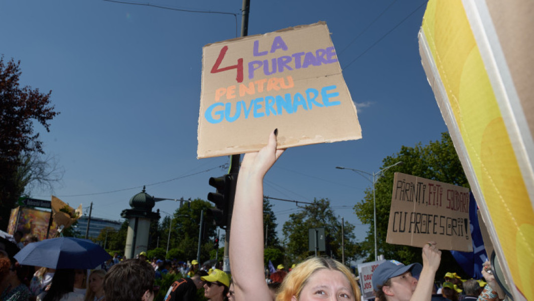 Studenții din centre universitare mari se alătură protestelor din București pe 29 septembrie
