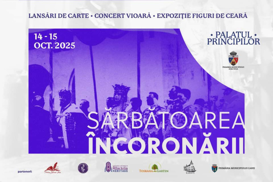 103 ani de la încoronarea regală, sărbătoriți cu evenimente culturale la Alba Iulia