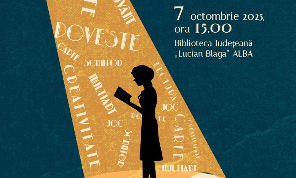 Atelier de teatru „Poveștile cu rime” la Biblioteca Lucian Blaga din Alba