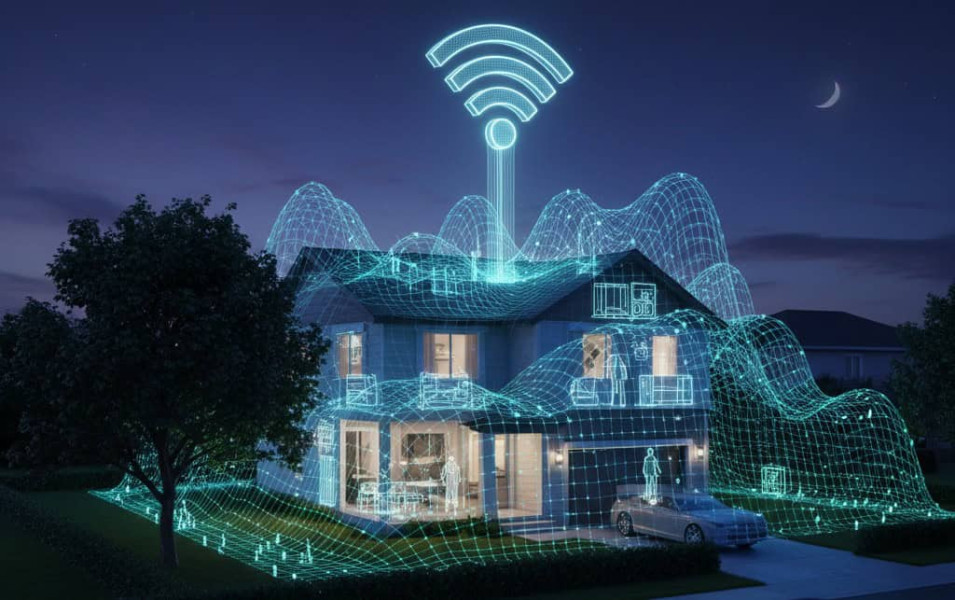 Rețeaua WiFi poate detecta și cartografia obiecte și persoane prin pereți