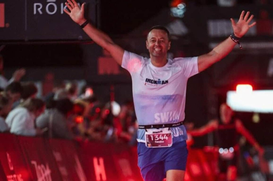 Medicul Teodor Holhoș, finalist la triatlonul Ironman din Spania