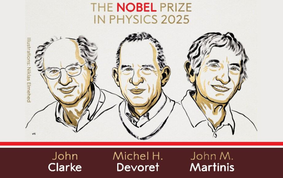 Nobel pentru Fizică 2025: Clarke, Devoret și Martinis, premiați pentru tunelarea cuantică macroscopică