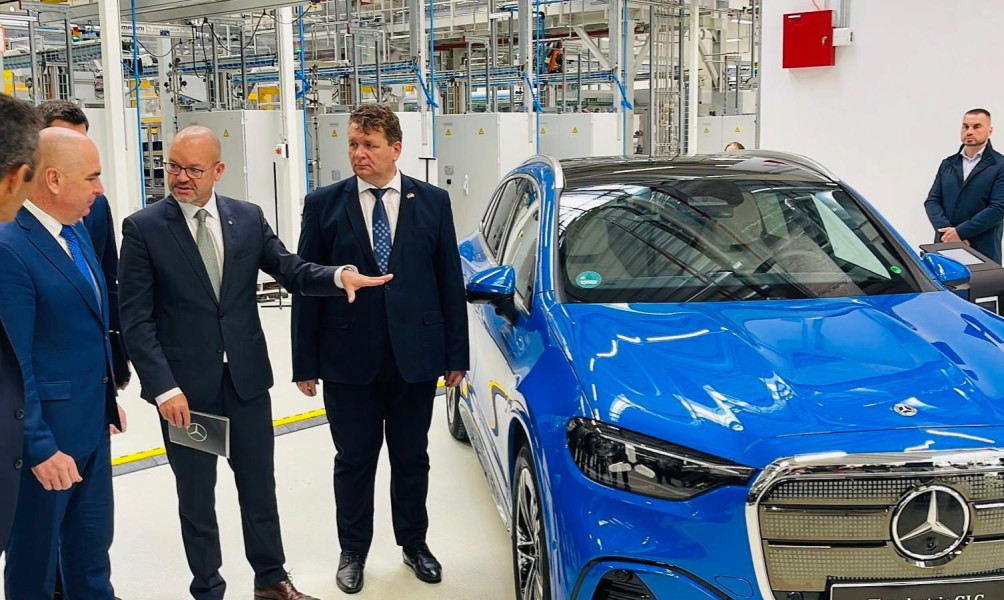 Mercedes-Benz extinde producția de motoare electrice la Sebeș pentru modelul GLC full-electric