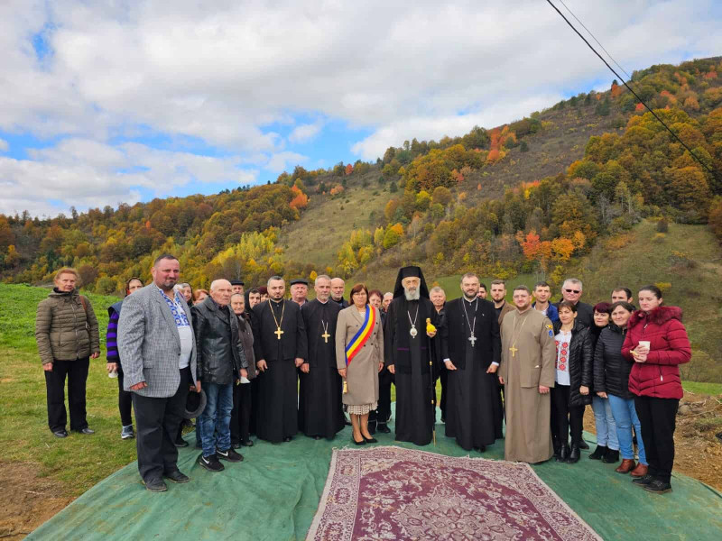 Se pune piatra de temelie pentru biserica Sfântul Ierarh Nicolae din Ghioncani