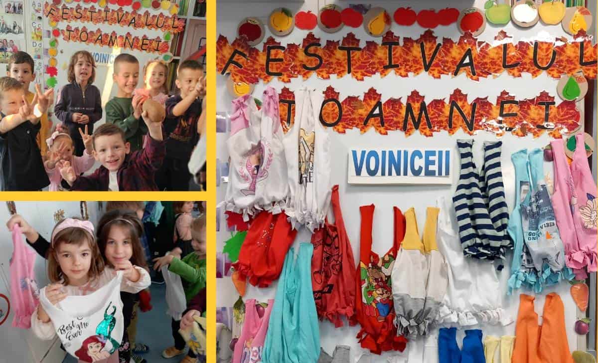 Festivalul Toamnei animă Grădinița Step by Step nr. 12 din Alba Iulia