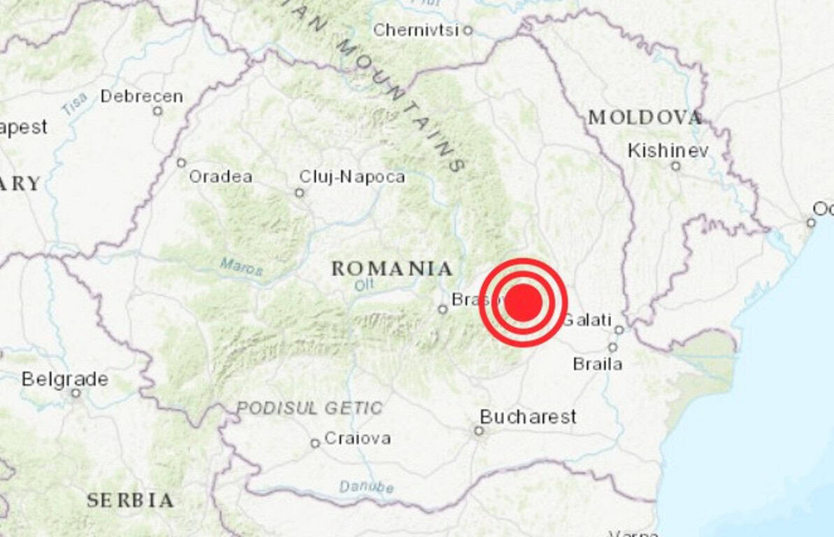 Două cutremure de magnitudine 4,2 au zguduit zona Vrancea sâmbătă dimineața