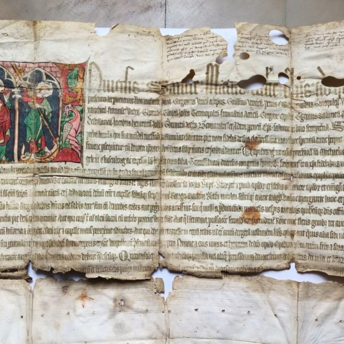 Bani și păcate în Evul Mediu. Document din Biblioteca Batthyaneum arată cum funcționau indulgențele în Transilvania medievală.